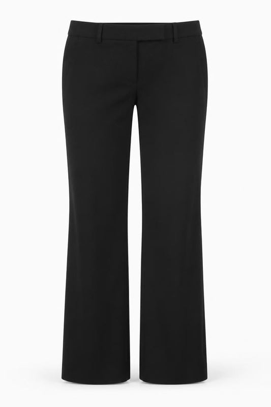 H&M Womens Black   Trousers  Size 10 L31 in
