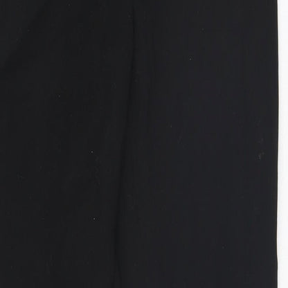 H&M Womens Black   Trousers  Size 10 L31 in