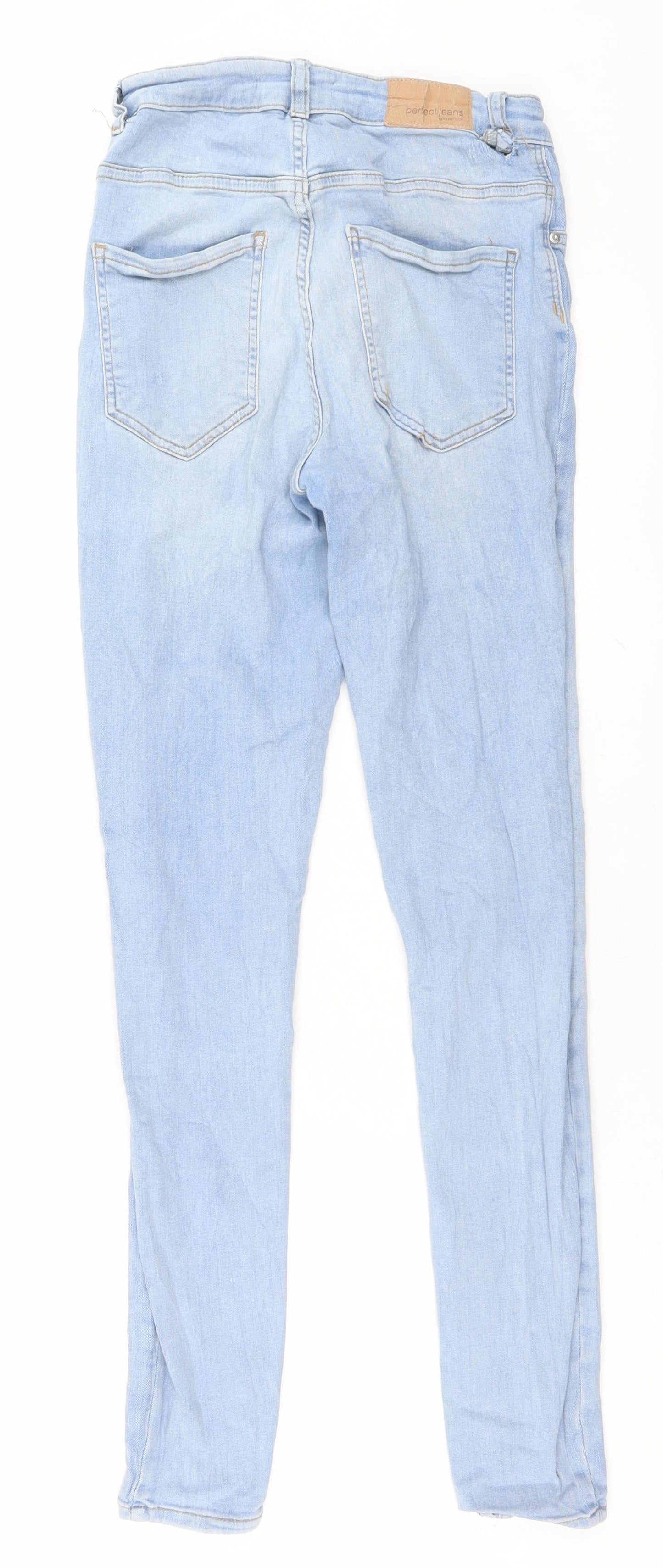 Gina Tricot Womens Blue   Skinny Jeans Size M L27 in