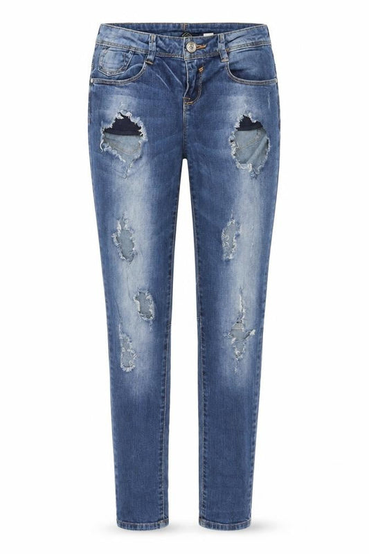 Bershika Womens Blue   Skinny Jeans Size 10 L30 in