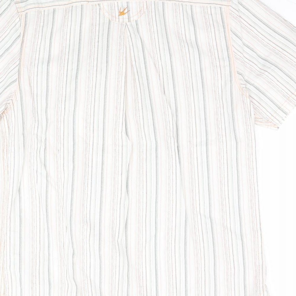 Debenhams Mens Multicoloured Striped   Button-Up Size S