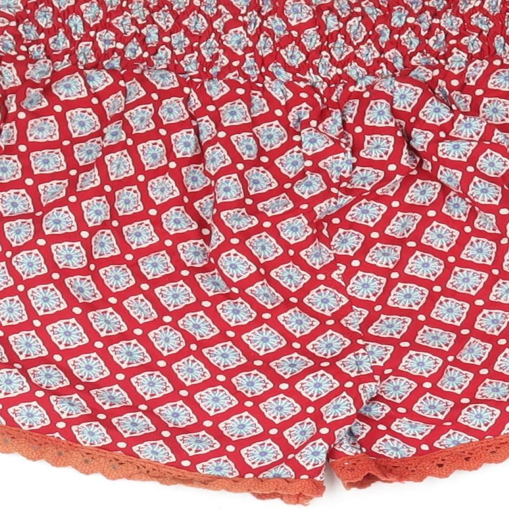 Cactus Club Girls Red    Shorts Size M