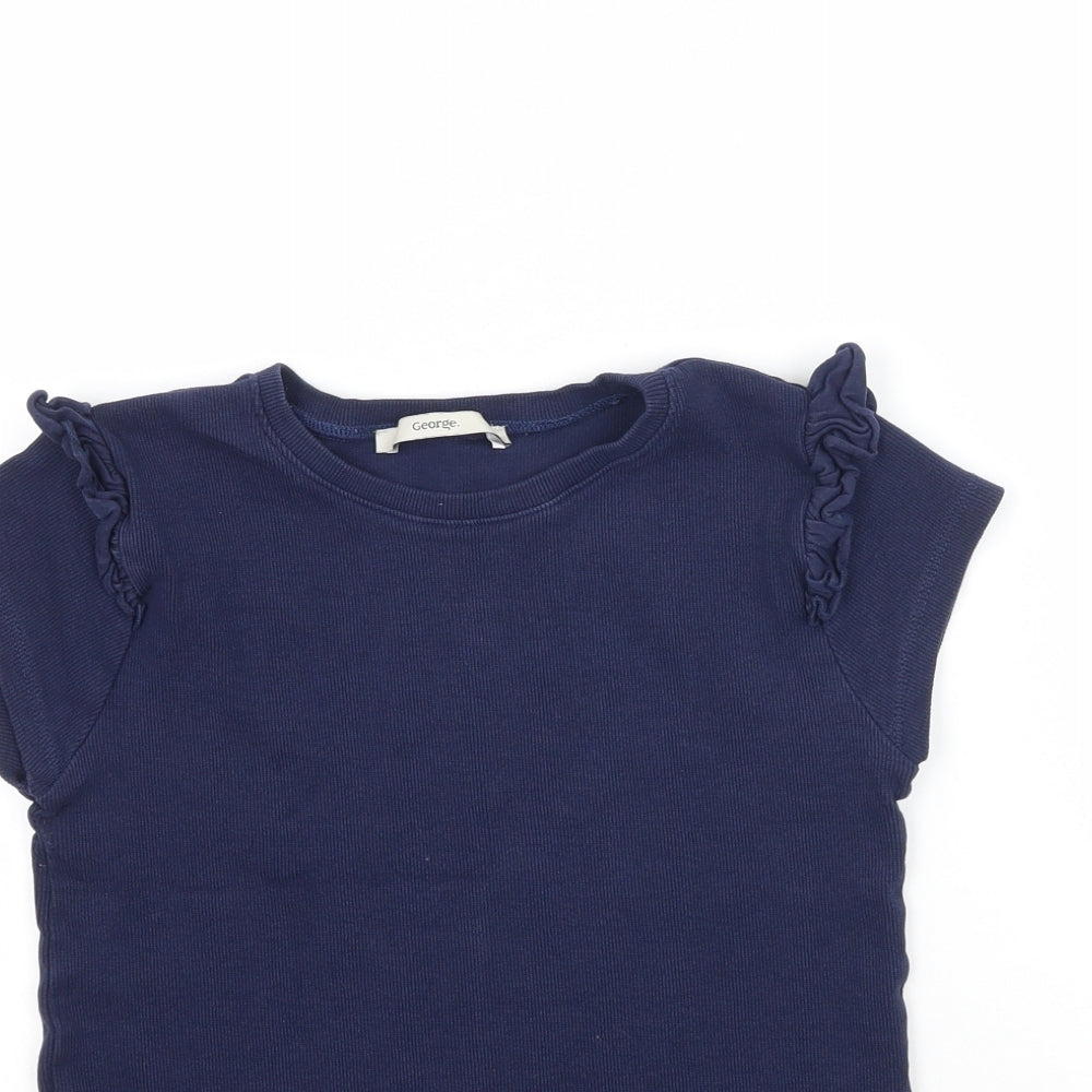 George Girls Blue   Basic Casual Size 10-11 Years