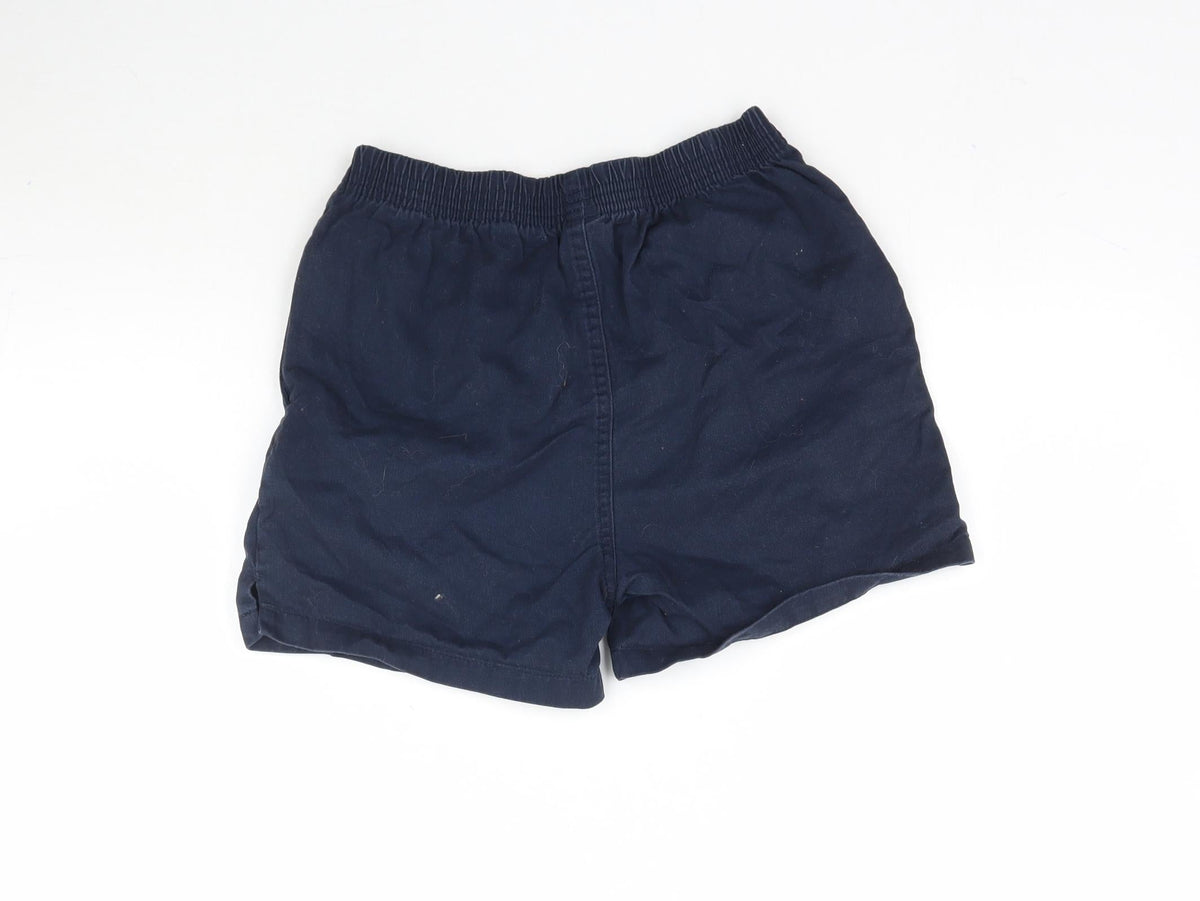 TU Boys Blue   Chino Shorts Size 10 Years - School