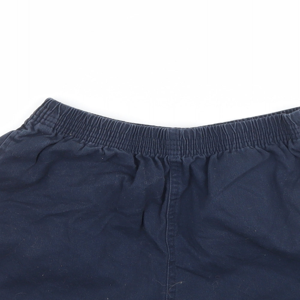 TU Boys Blue   Chino Shorts Size 10 Years - School