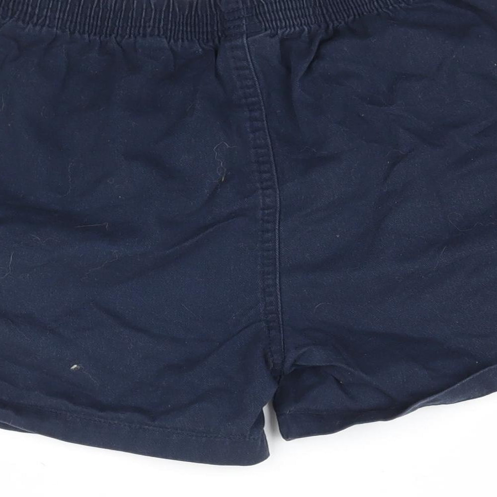 TU Boys Blue   Chino Shorts Size 10 Years - School