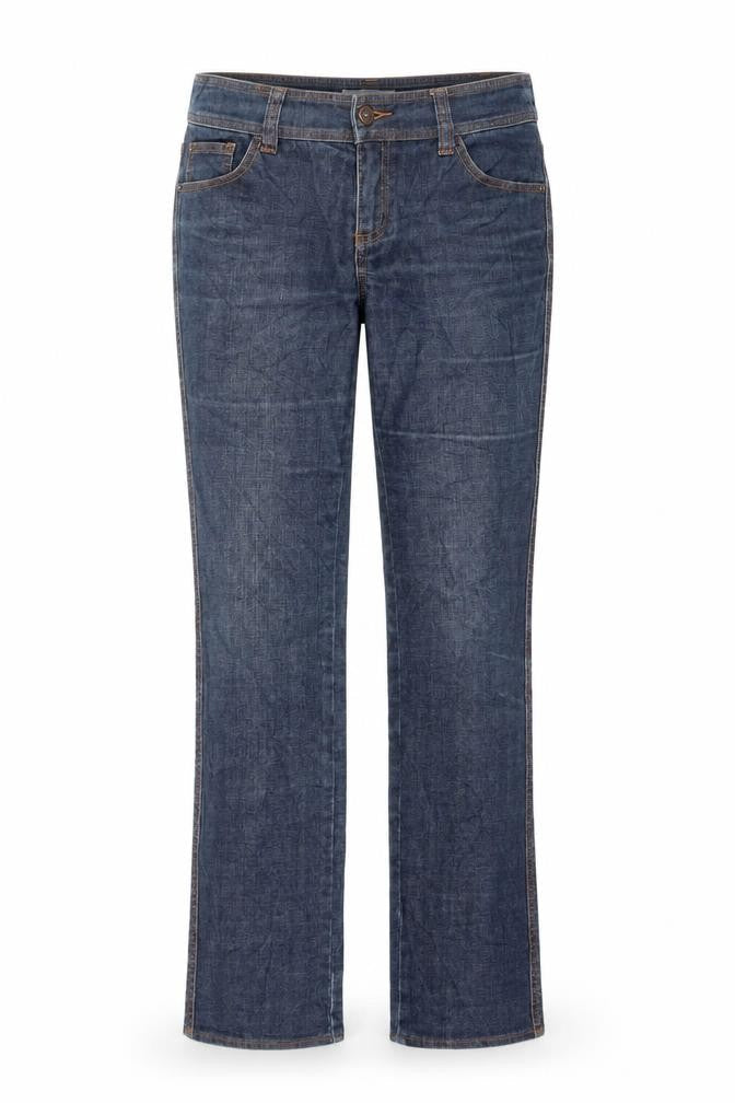 C Denim Womens Blue  Denim Straight Jeans Size 8 L31 in