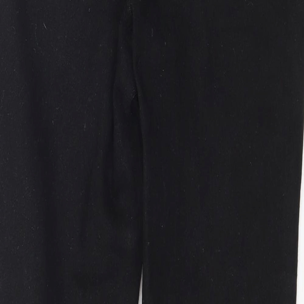 PRETTYLITTLETHING Womens Black  Denim Skinny Jeans Size 10 L30 in