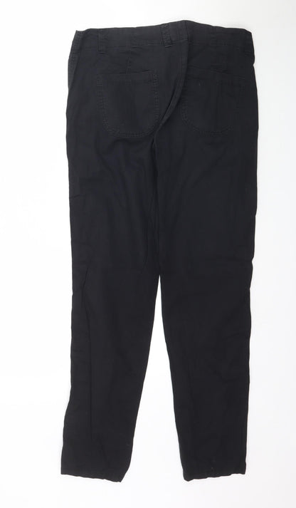 Marks & Spencer Womens Black   Trousers  Size L L30 in