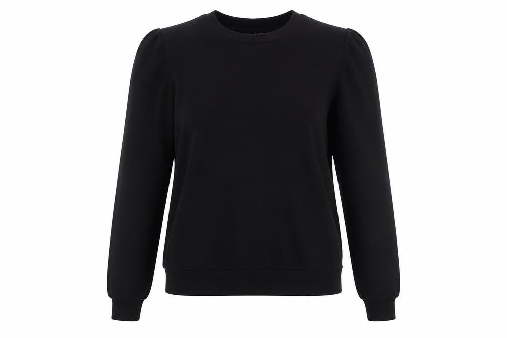 Divided Womens Black   Pullover Sweatshirt Size M