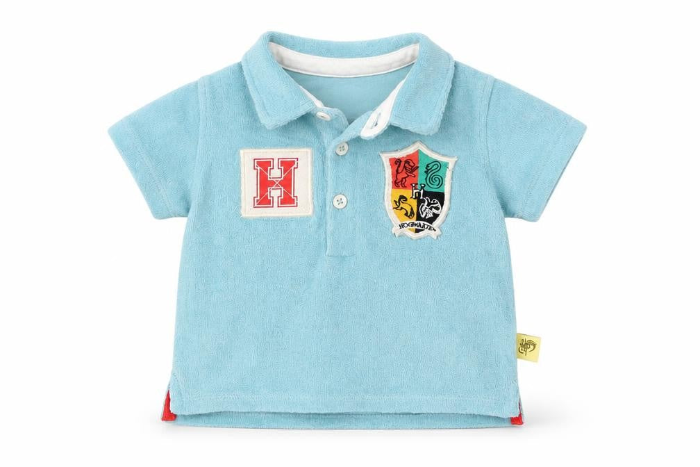 Marks & Spencer Baby Blue   Basic Polo Size 0-3 Months  - HARRY POTTER