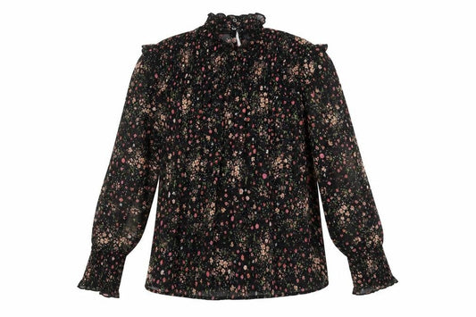 New Look Womens Multicoloured Floral  Tunic Blouse Size 8