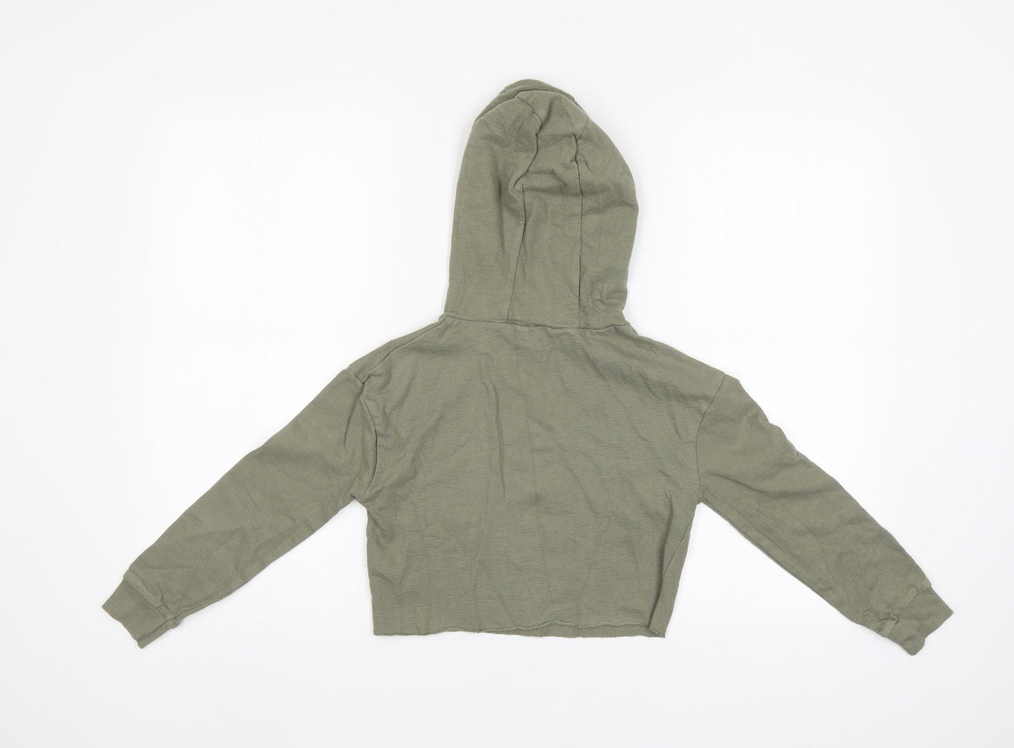 miss e-vie Girls Green   Pullover Hoodie Size 7-8 Years
