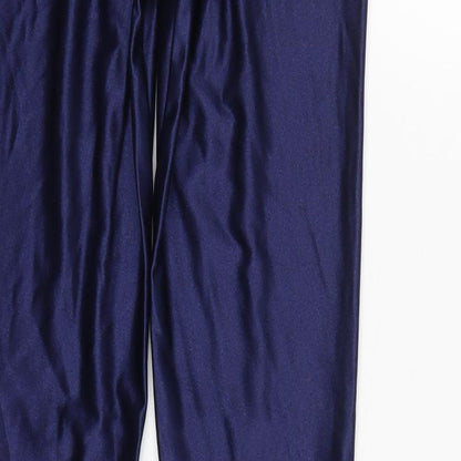 Brand and care label for Atmosphere women’s blue trousers, size UK 6, 30-inch leg