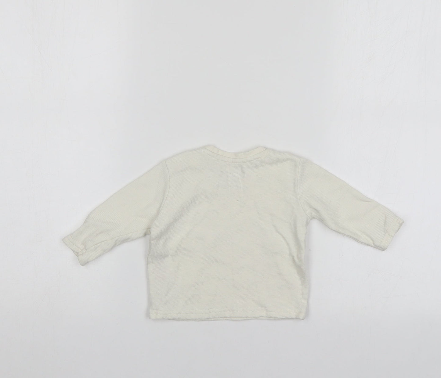 Primark Baby White   Pullover Jumper Size 0-3 Months