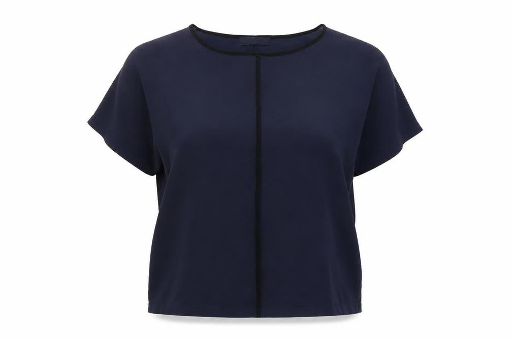 Marks & Spencer Womens Blue   Basic Blouse Size 14