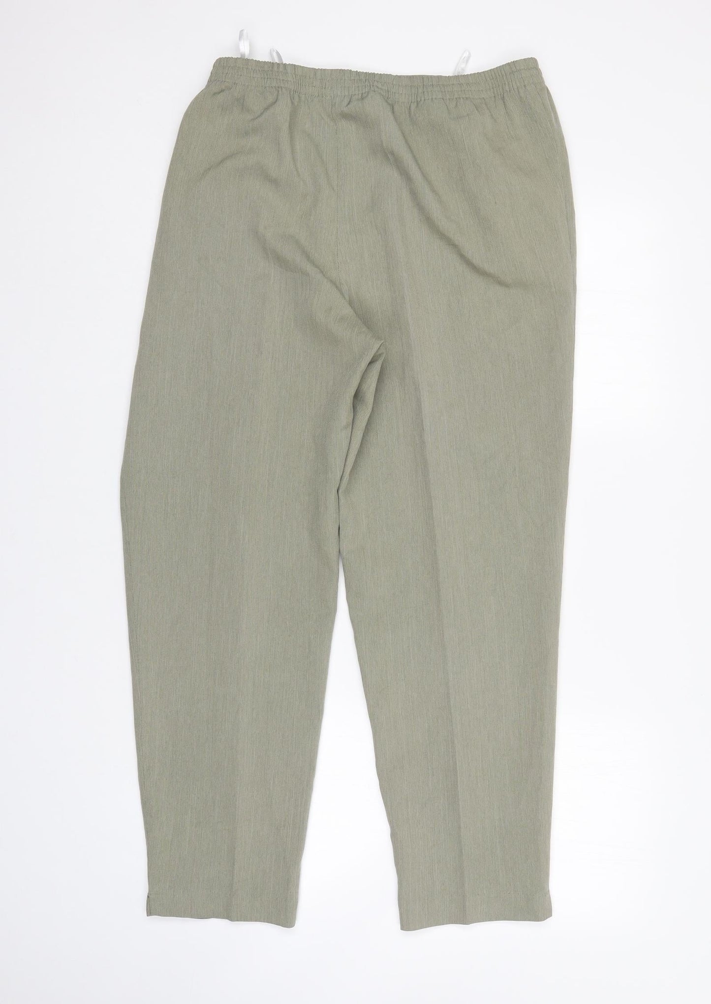 Alica Womens Green   Trousers  Size 22 L27 in