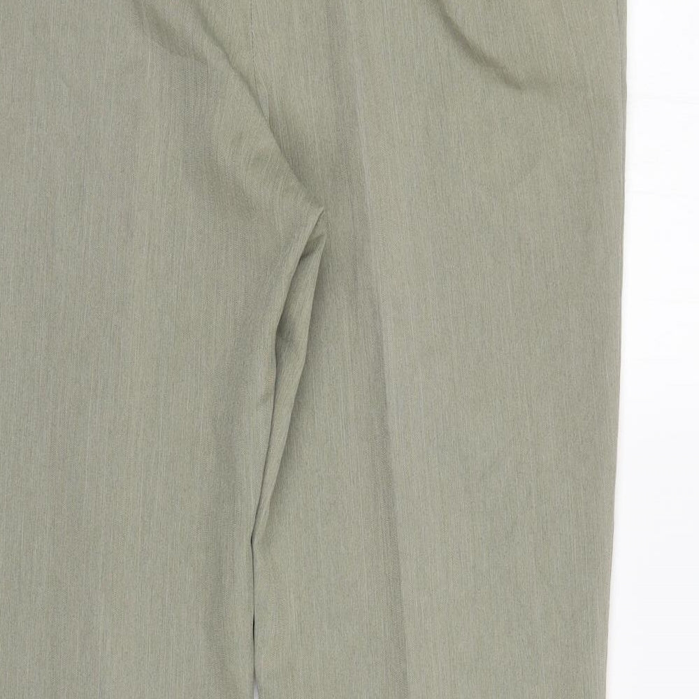 Alica Womens Green   Trousers  Size 22 L27 in