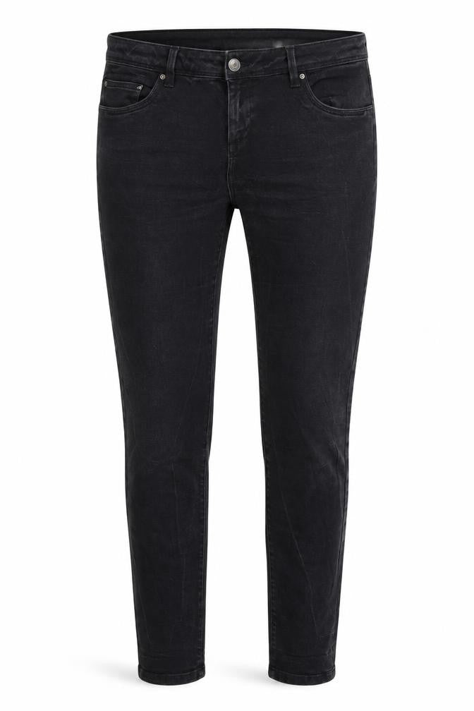 Promod Womens Black  Denim Skinny Jeans Size 34 in L29.5 in