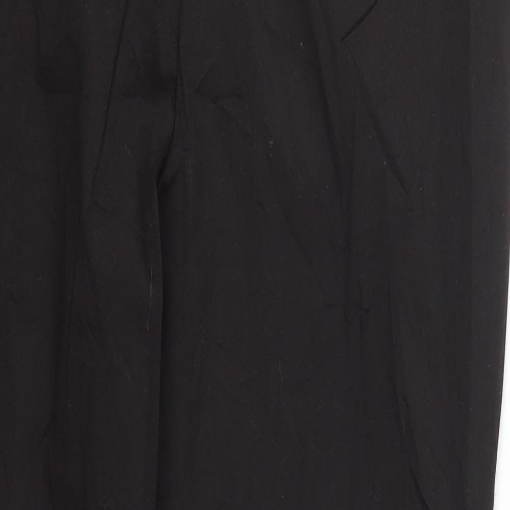 Styl Fashion Womens Black   Cropped Trousers Size 14 L25 in