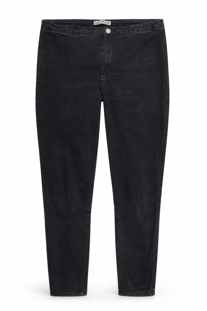 Denim Co Womens Black  Denim Skinny Jeans Size 16 L28 in