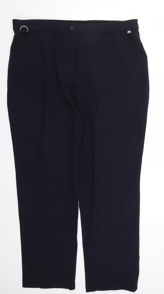 Incorporate Wear Womens Blue   Trousers  Size 20 L29 in