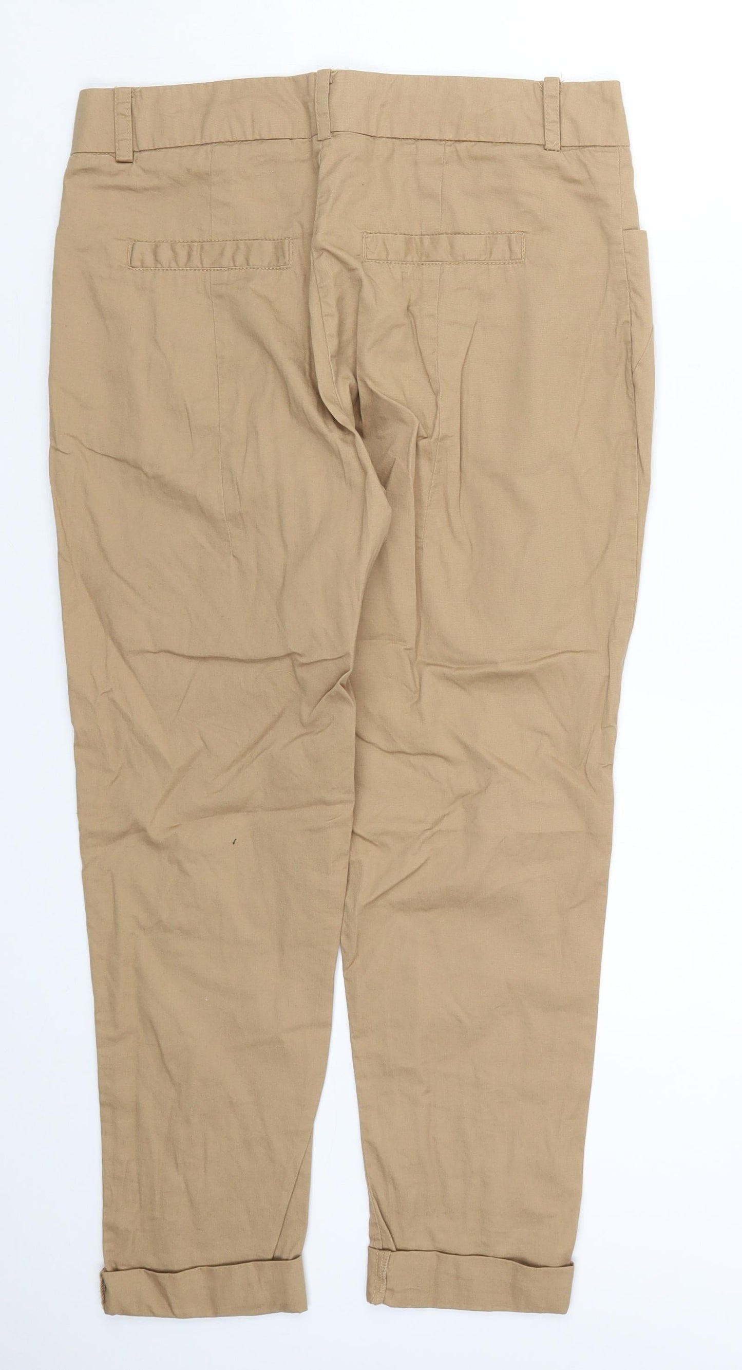 Blend Womens Brown   Trousers  Size 10 L26 in