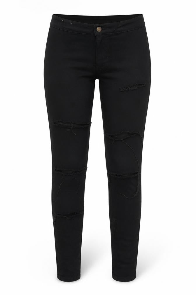 New Look Womens Black  Denim Skinny Jeans Size 10 L30 in