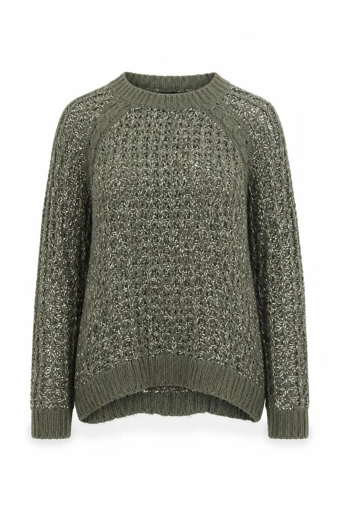 Dorothy Perkins Womens Green  Knit Pullover Jumper Size 8