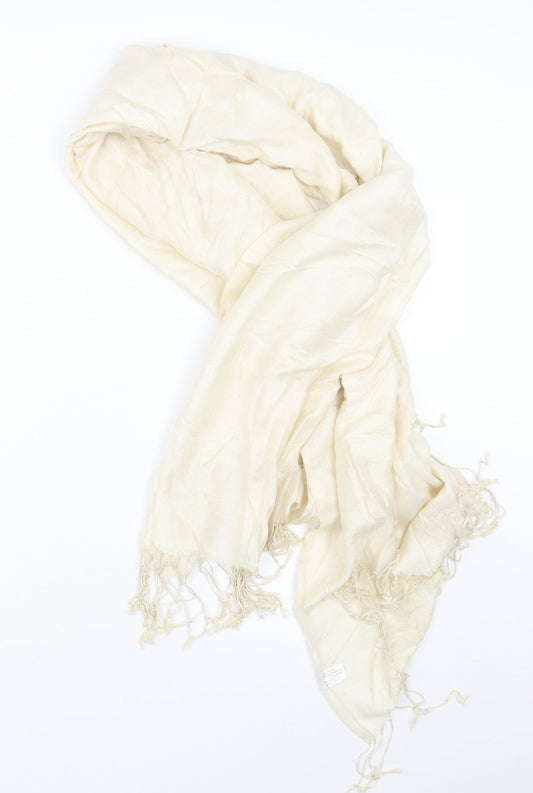 Preworn Womens Ivory    Scarf