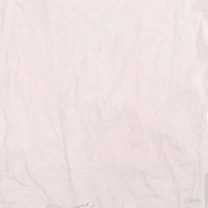 New Collection Womens Pink   Basic T-Shirt One Size