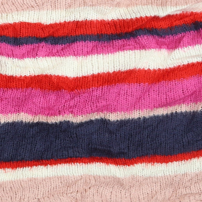 George Womens Multicoloured Striped  Pullover Jumper Size 12
