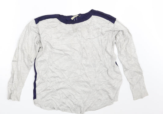 Oasis Womens Grey   Pullover Sweatshirt Size XS