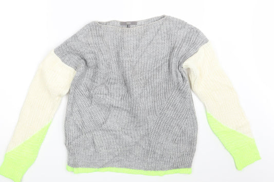 NEXT Womens Multicoloured  Knit Pullover Jumper Size XS