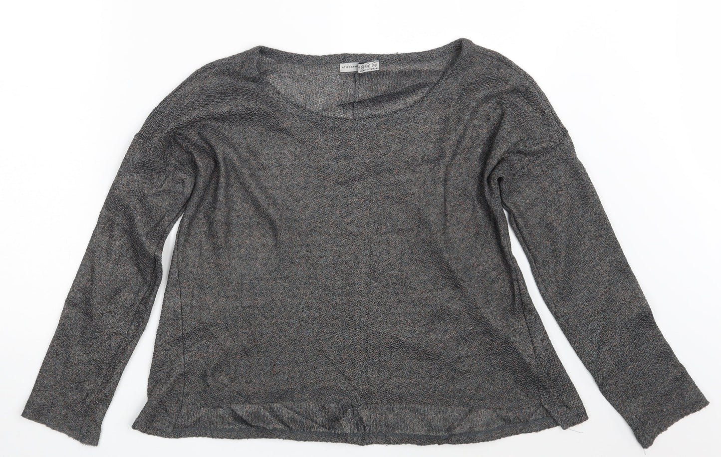 Atmosphere Womens Brown   Pullover Sweatshirt Size 10