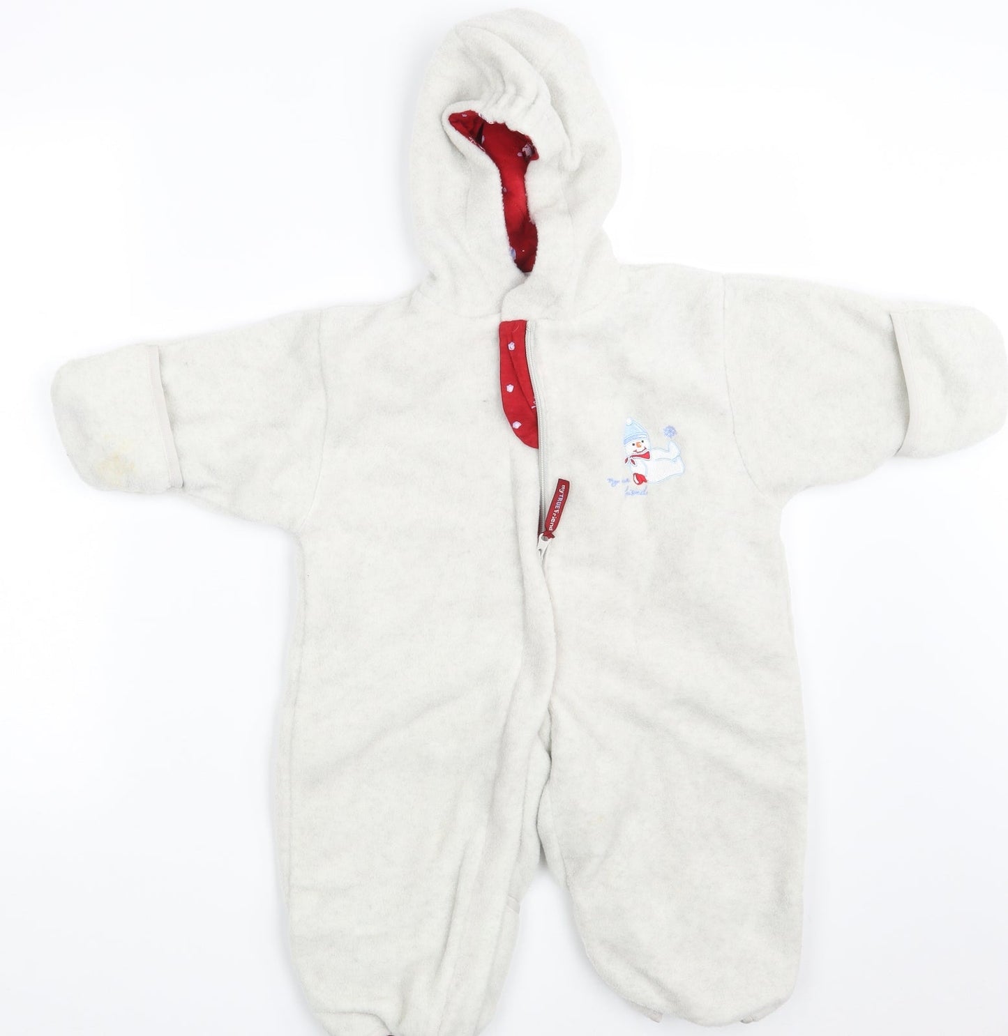 TCM Baby White   Babygrow One-Piece Size 9-12 Months
