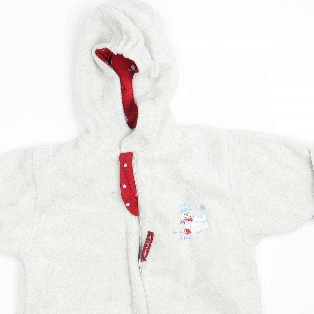 TCM Baby White   Babygrow One-Piece Size 9-12 Months