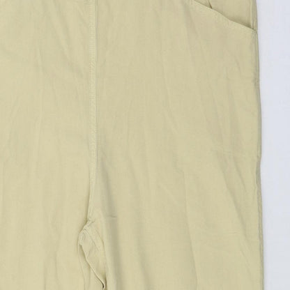 OffShoot Womens Beige   Trousers  Size S L22 in