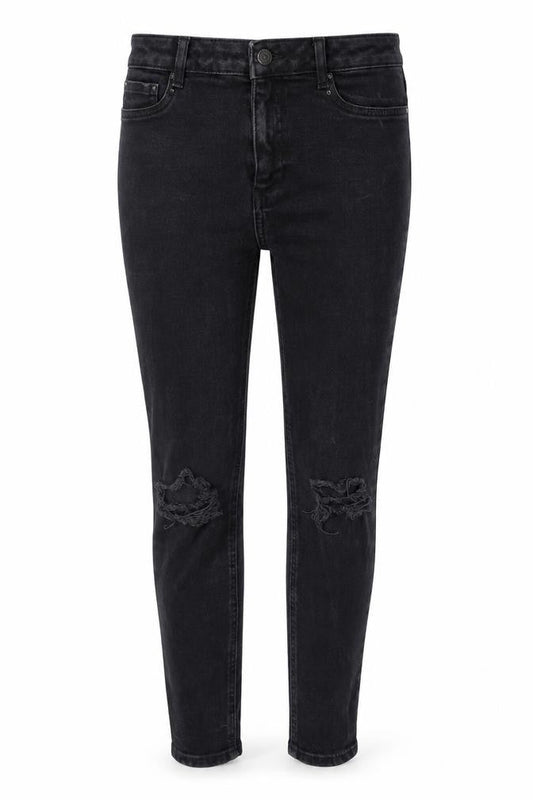 New Look Womens Black  Denim Skinny Jeans Size 8 L26 in