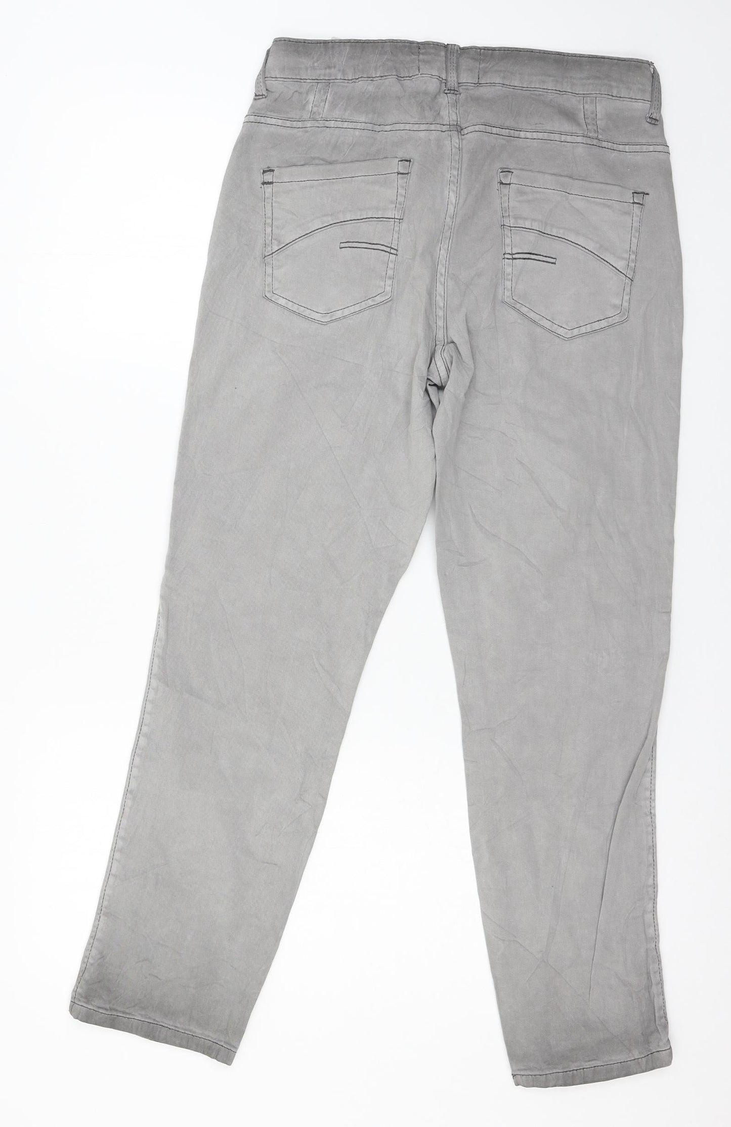 Cecil Womens Grey  Denim Skinny Jeans Size 28 in L28 in