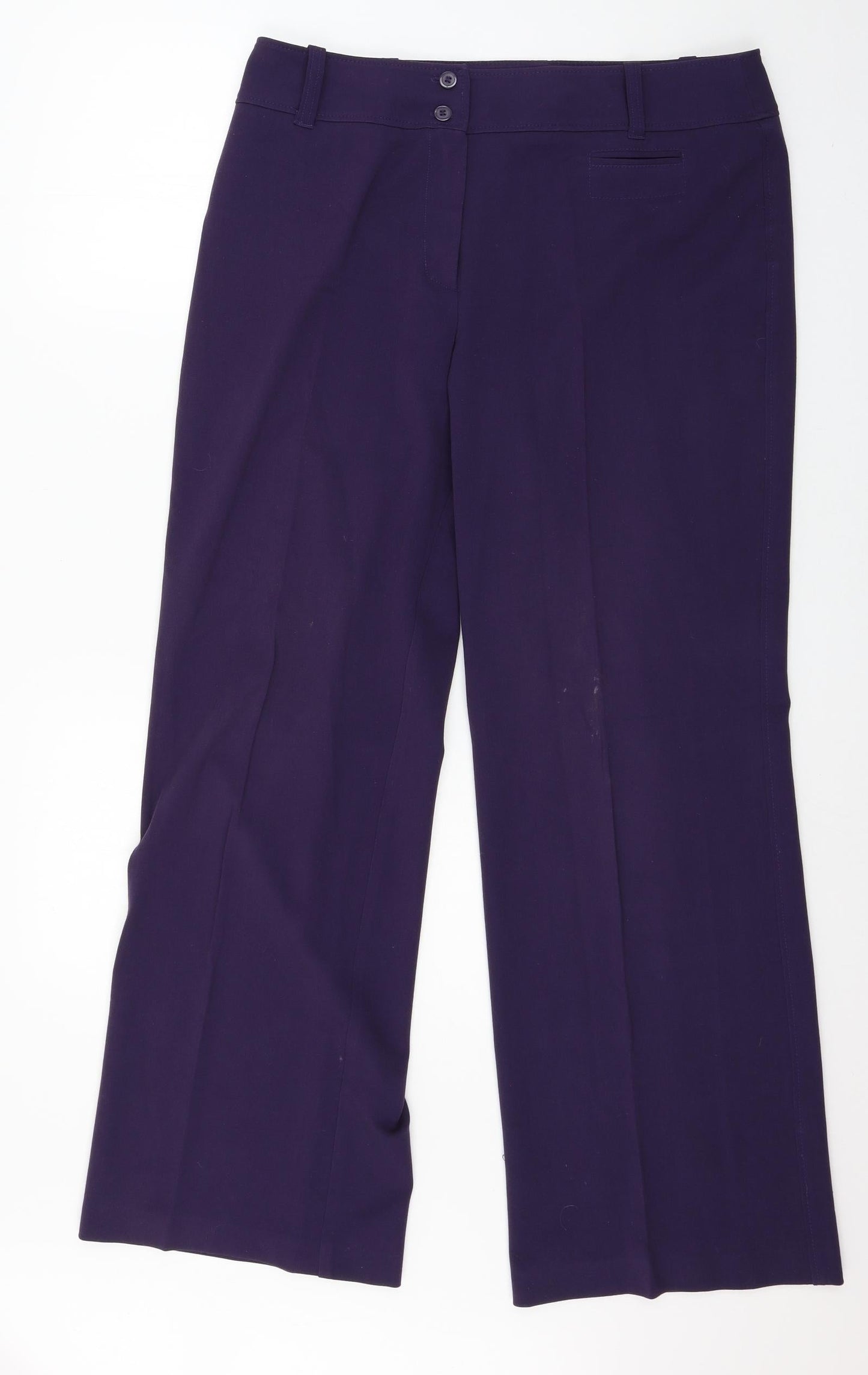 Witteveen Womens Purple   Trousers  Size 16 L20 in