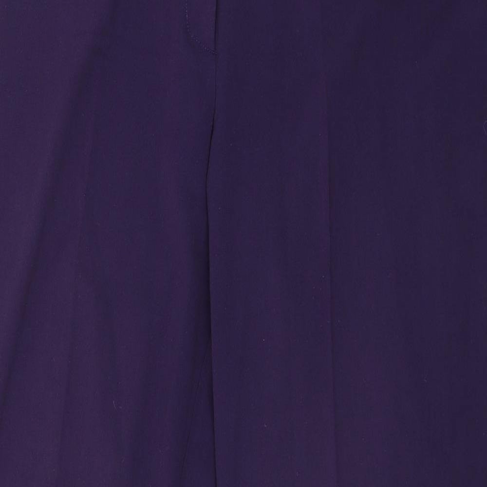 Witteveen Womens Purple   Trousers  Size 16 L20 in