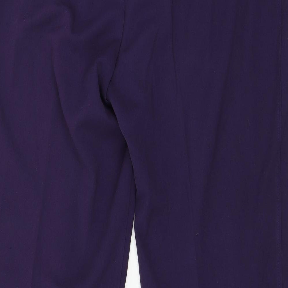 Witteveen Womens Purple   Trousers  Size 16 L20 in