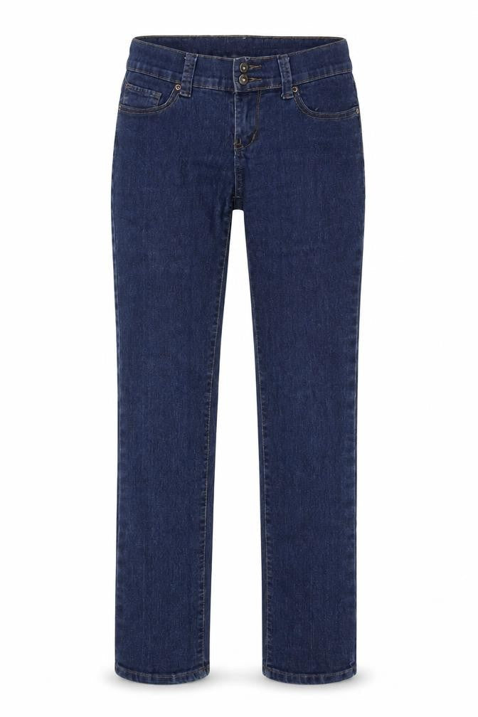 Jania Womens Blue  Denim Straight Jeans Size 8 L30 in