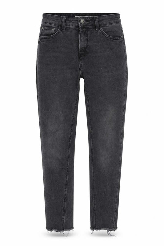 b.young Womens Grey  Denim Straight Jeans Size 26 in L26 in