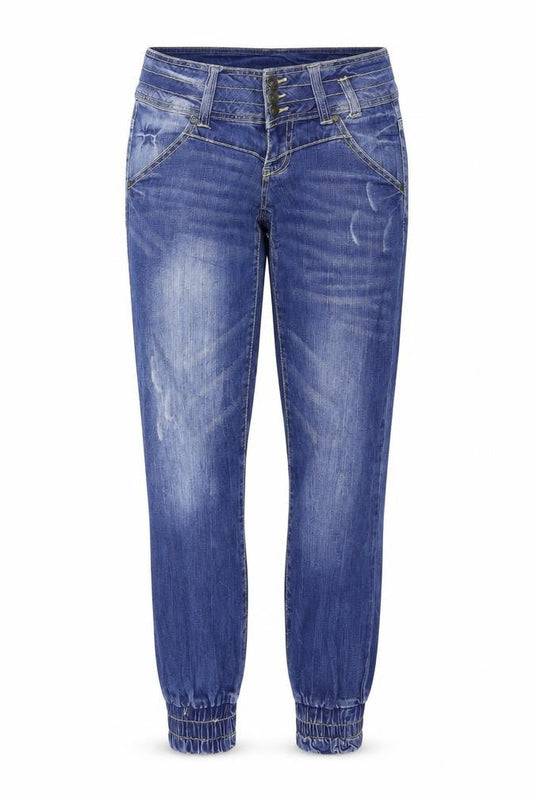 Terranova Womens Blue  Denim Jegging Jeans Size M L28 in