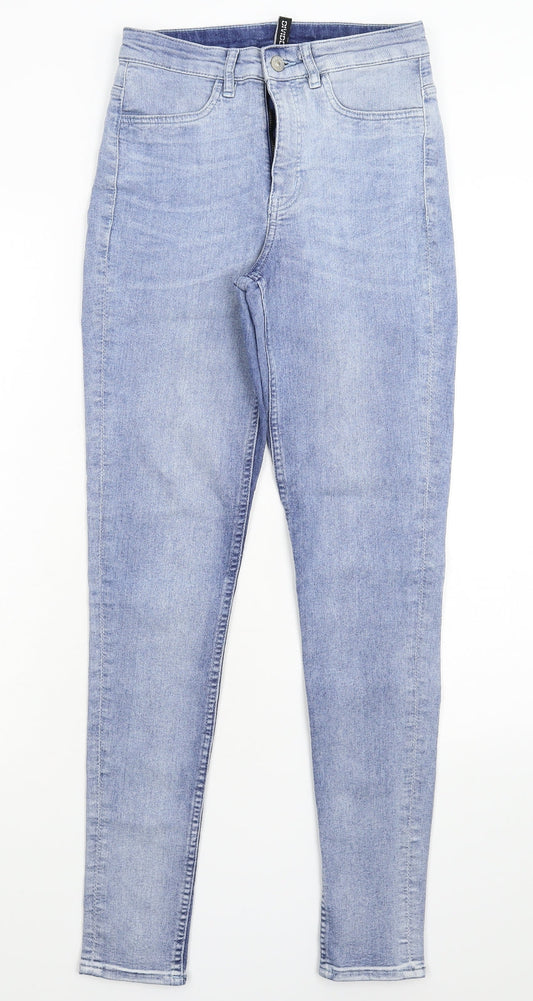 Divided Womens Blue  Denim Jegging Jeans Size S L28 in