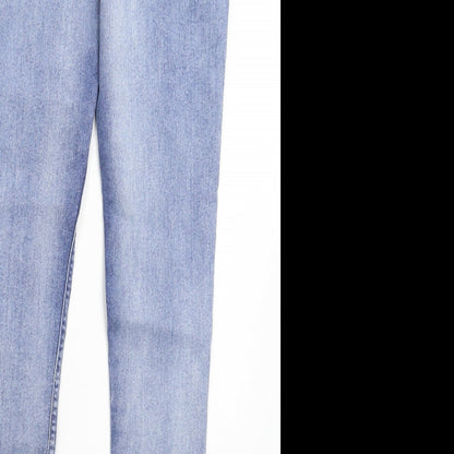 Divided Womens Blue  Denim Jegging Jeans Size S L28 in