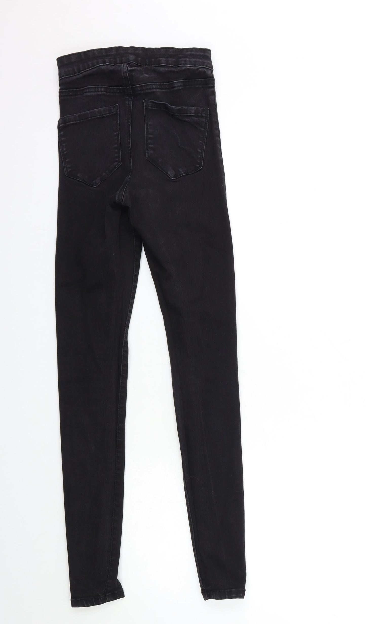 Denim & Co. Womens Black  Denim Skinny Jeans Size 8 L29 in