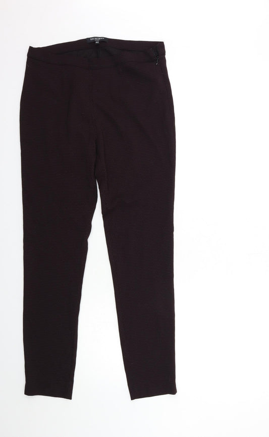 HORNBEK Womens Red   Trousers  Size 12 L30 in